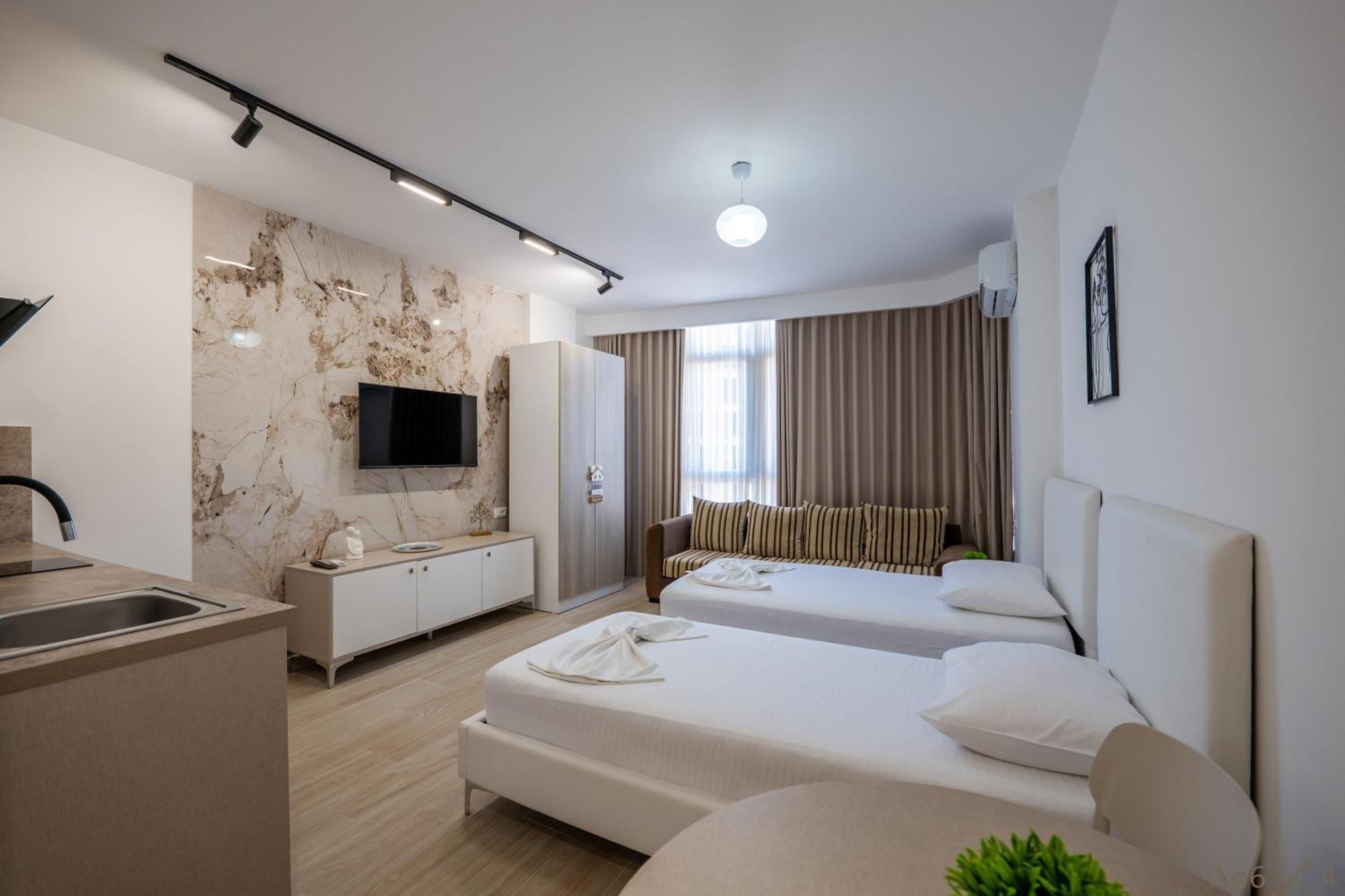 Sea Side Apartment Sarandë Exterior foto